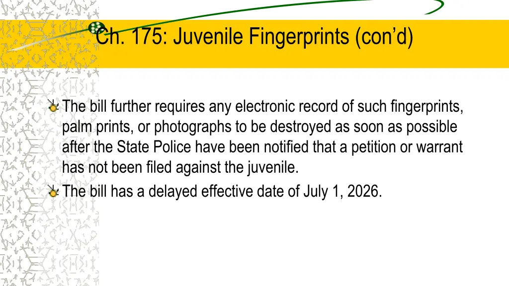 ch 175 juvenile fingerprints con d