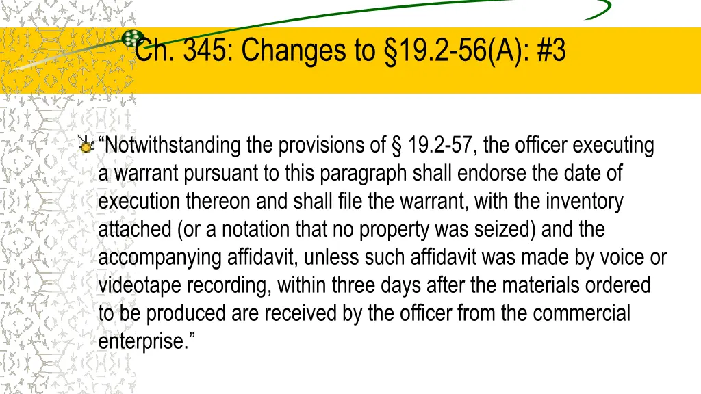 ch 345 changes to 19 2 56 a 3
