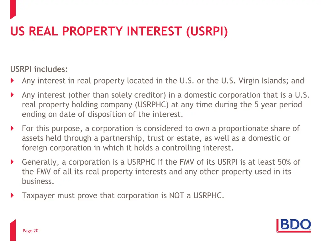 us real property interest usrpi