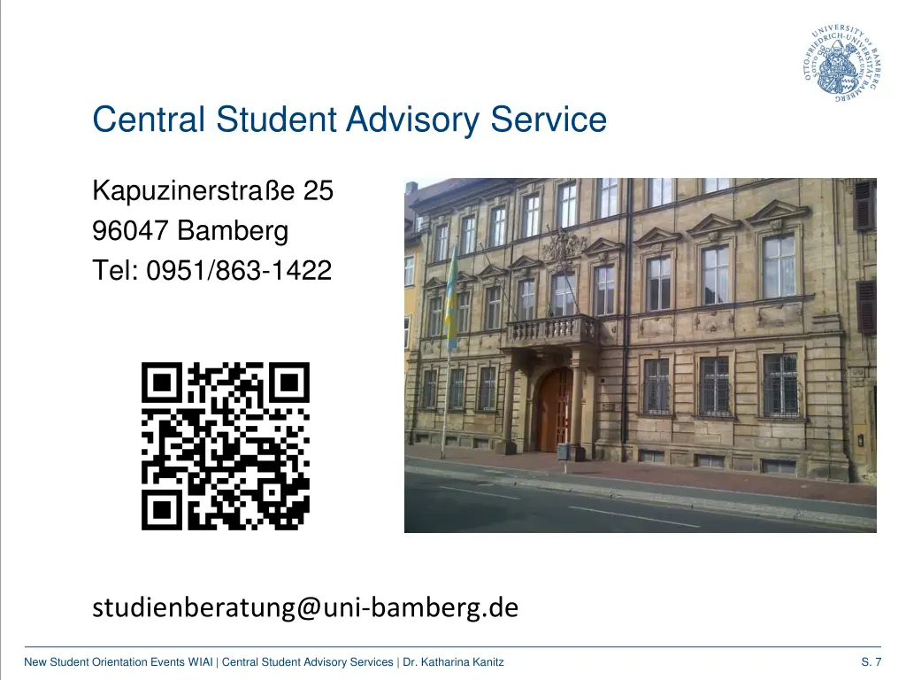 central student advisory service 1