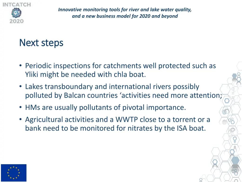 innovative monitoring tools for river and lake 11