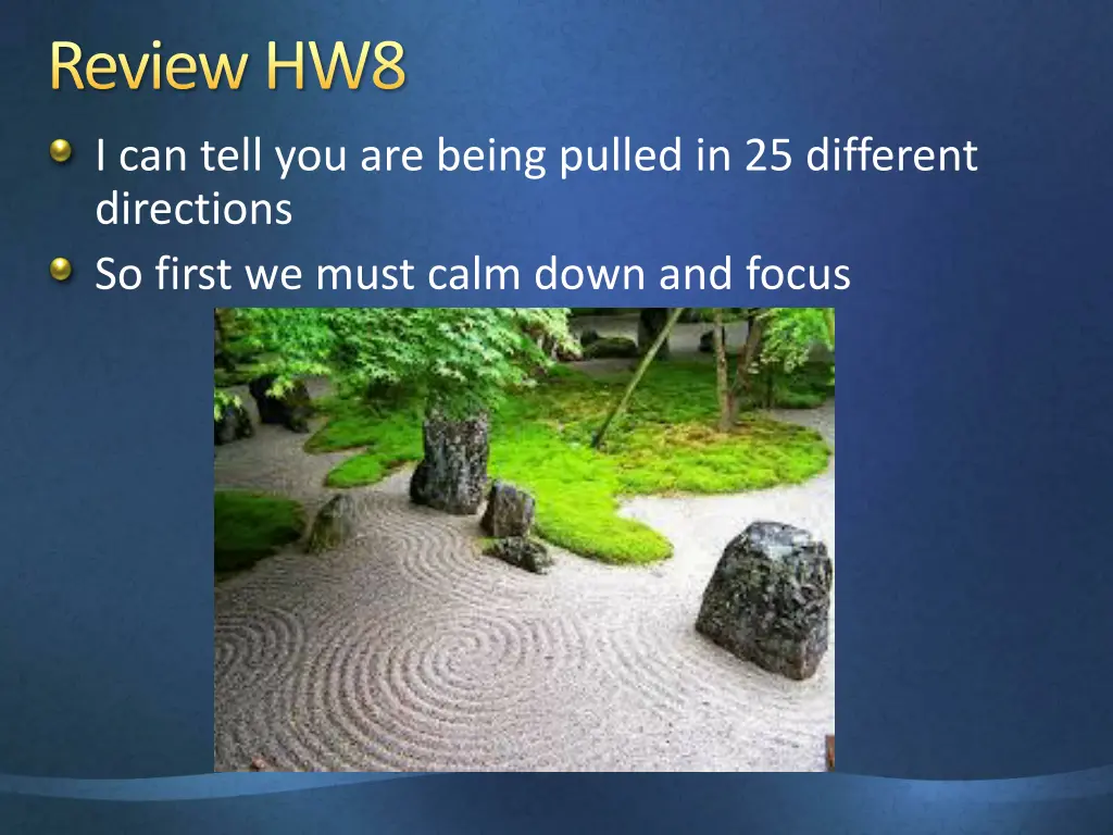 review hw8