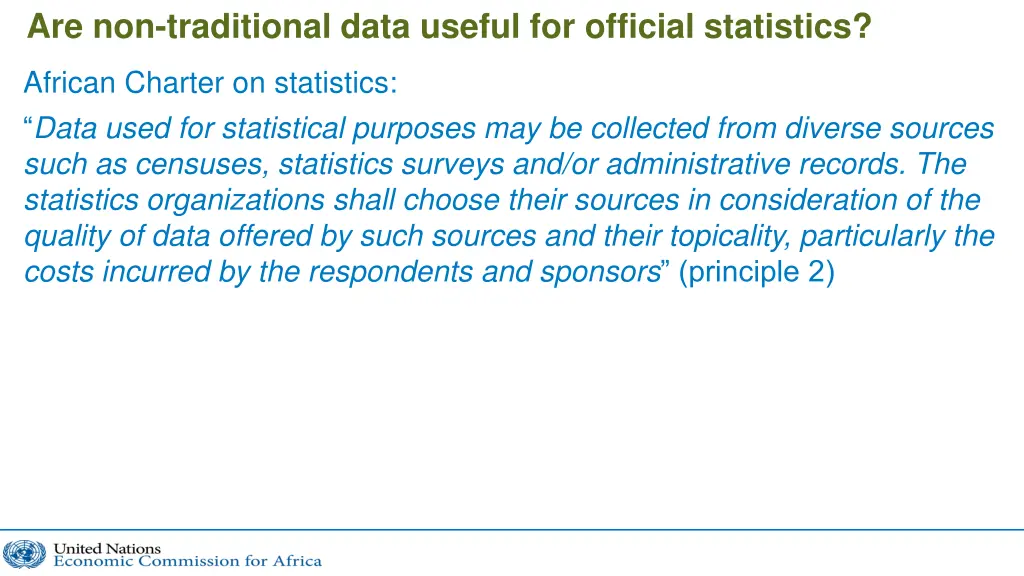 are non traditional data useful for official 1