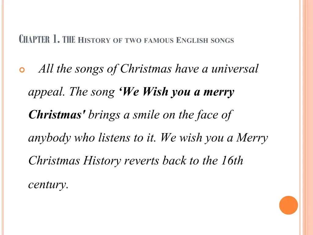 c hapter 1 the h istory of two famous e nglish
