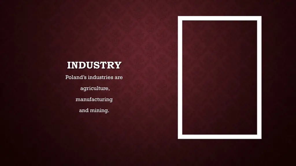 industry