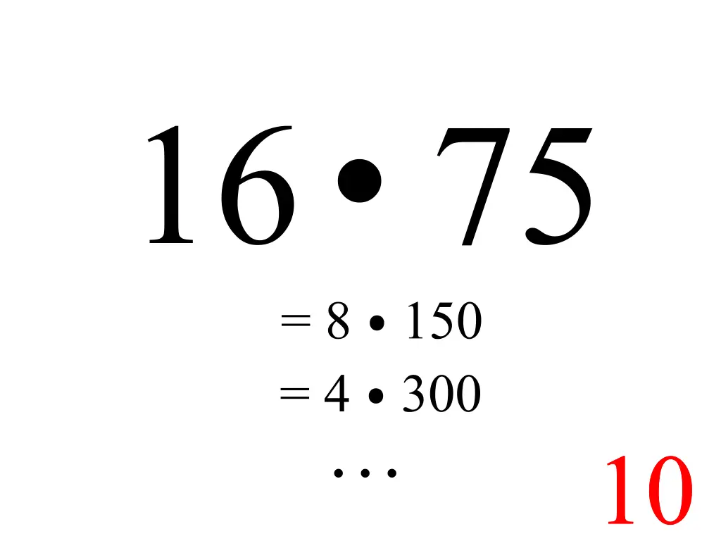 16 75 8 150 4 300