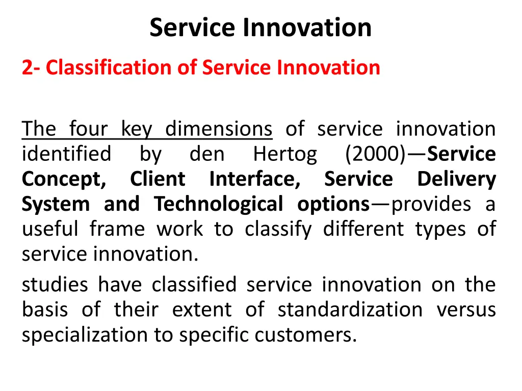 service innovation 17