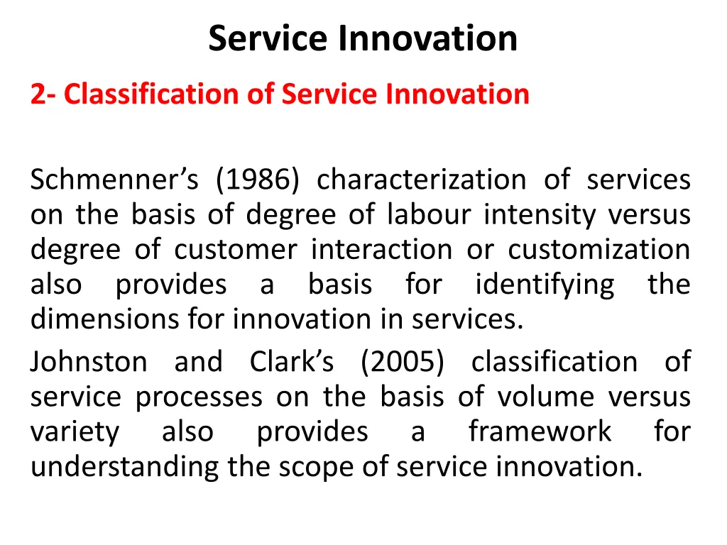 service innovation 18