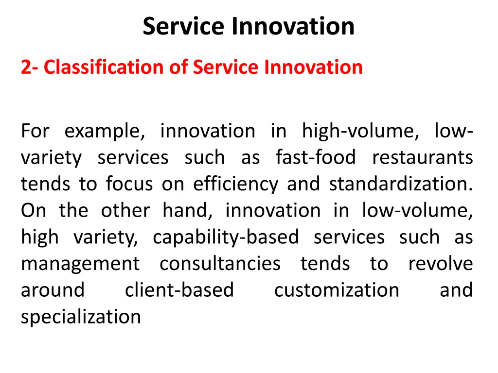 service innovation 19
