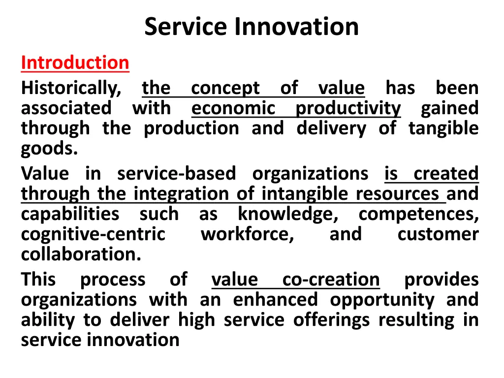 service innovation 2