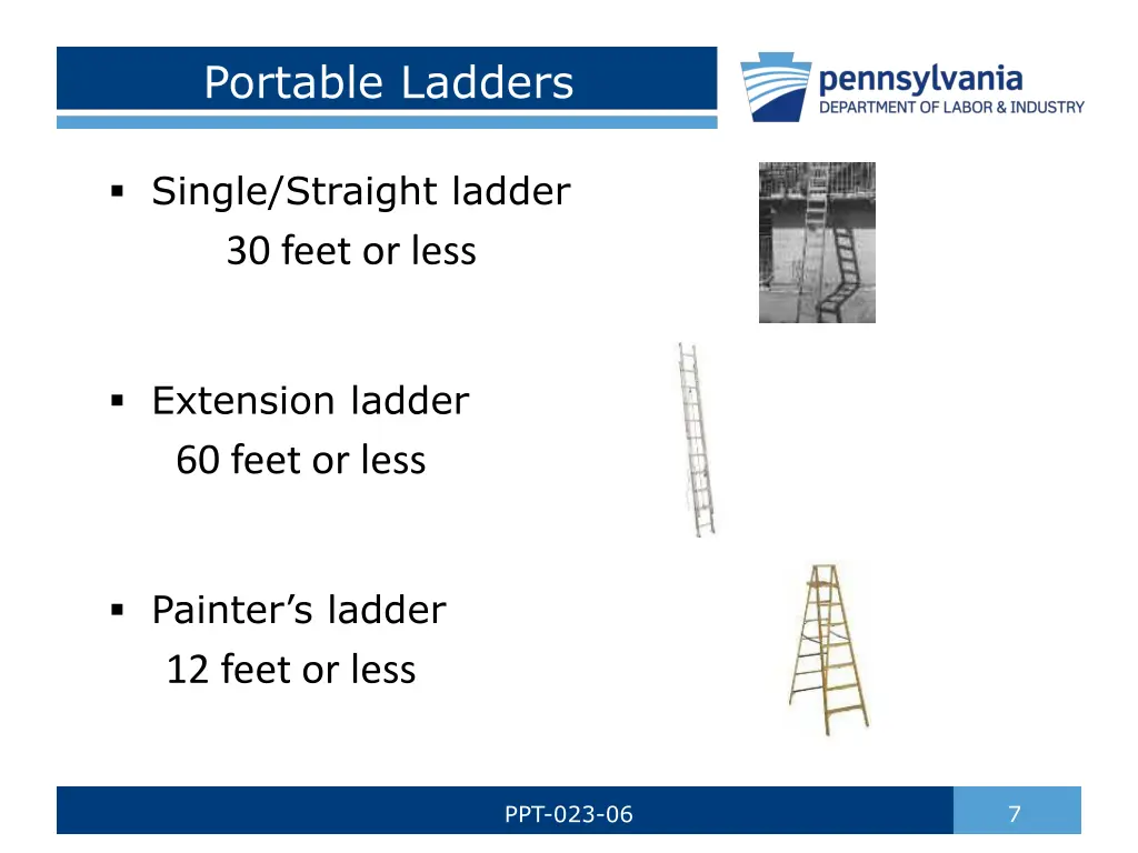 portable ladders