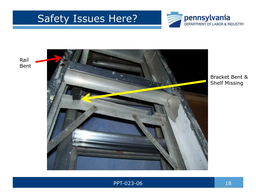 safety issues here