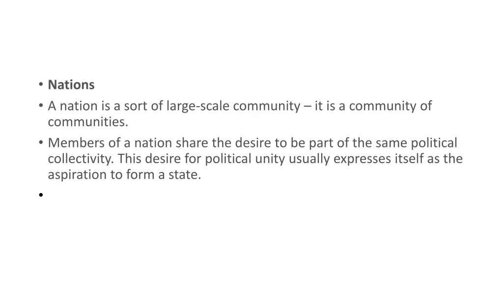 nations a nation is a sort of large scale