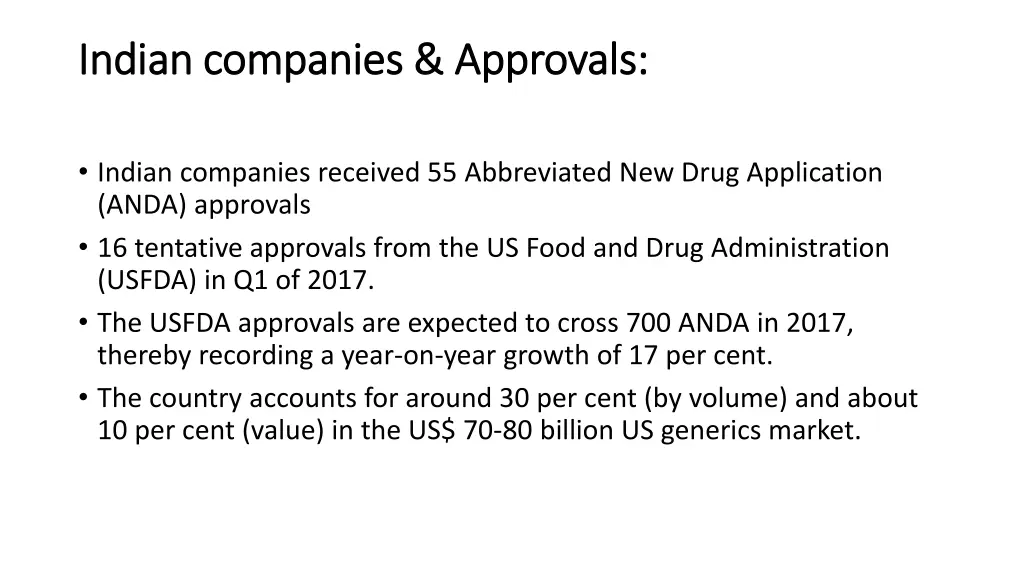 indian companies approvals indian companies