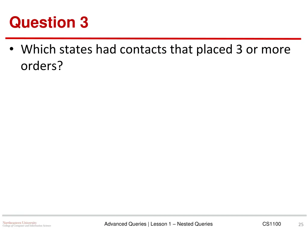 question 3