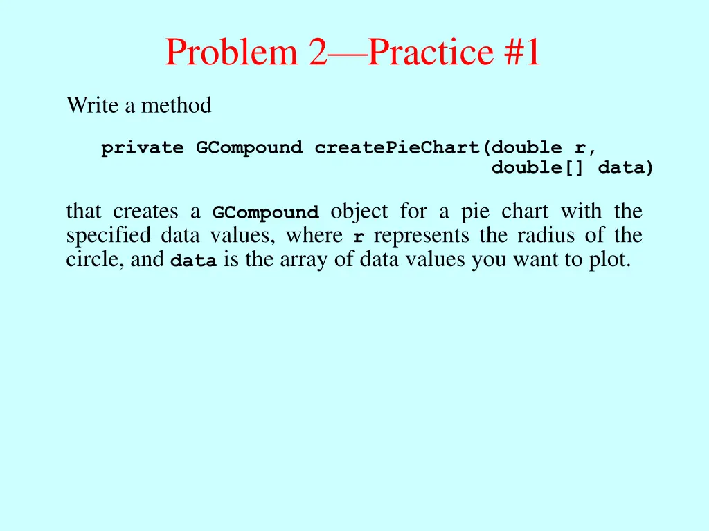 problem 2 practice 1
