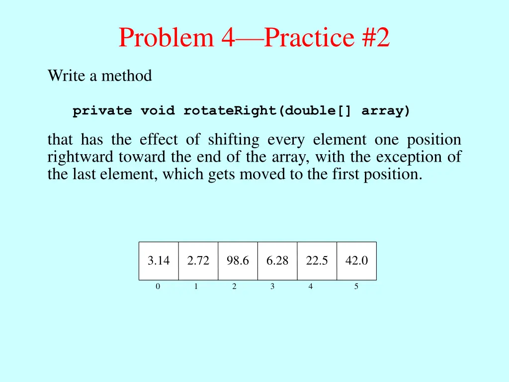 problem 4 practice 2