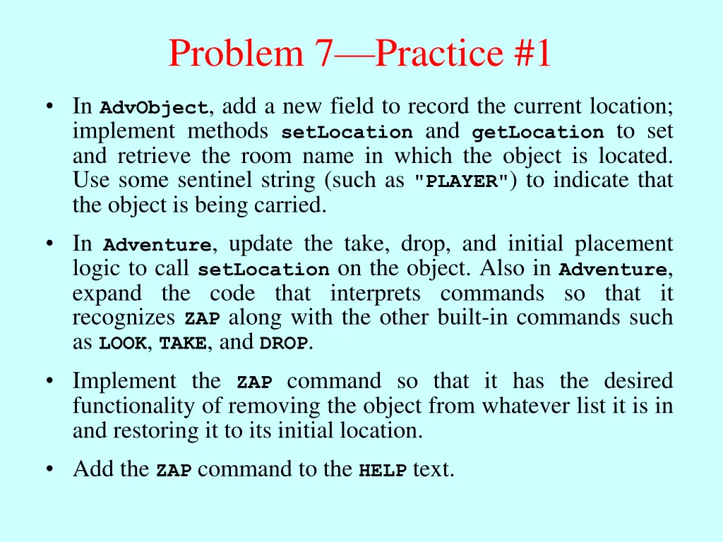 problem 7 practice 1