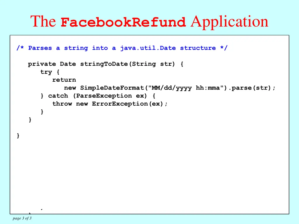 the facebookrefund application 2