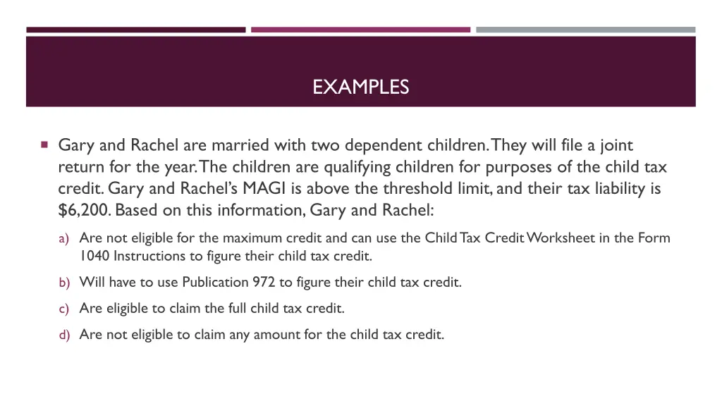 examples