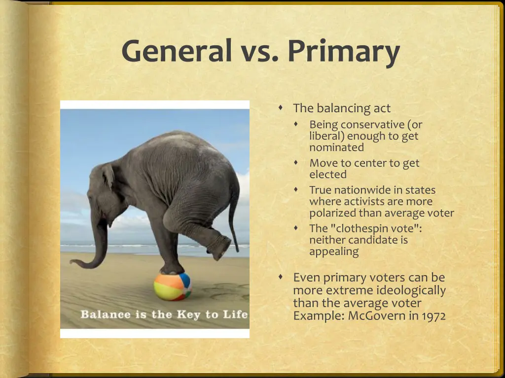 general vs primary 1