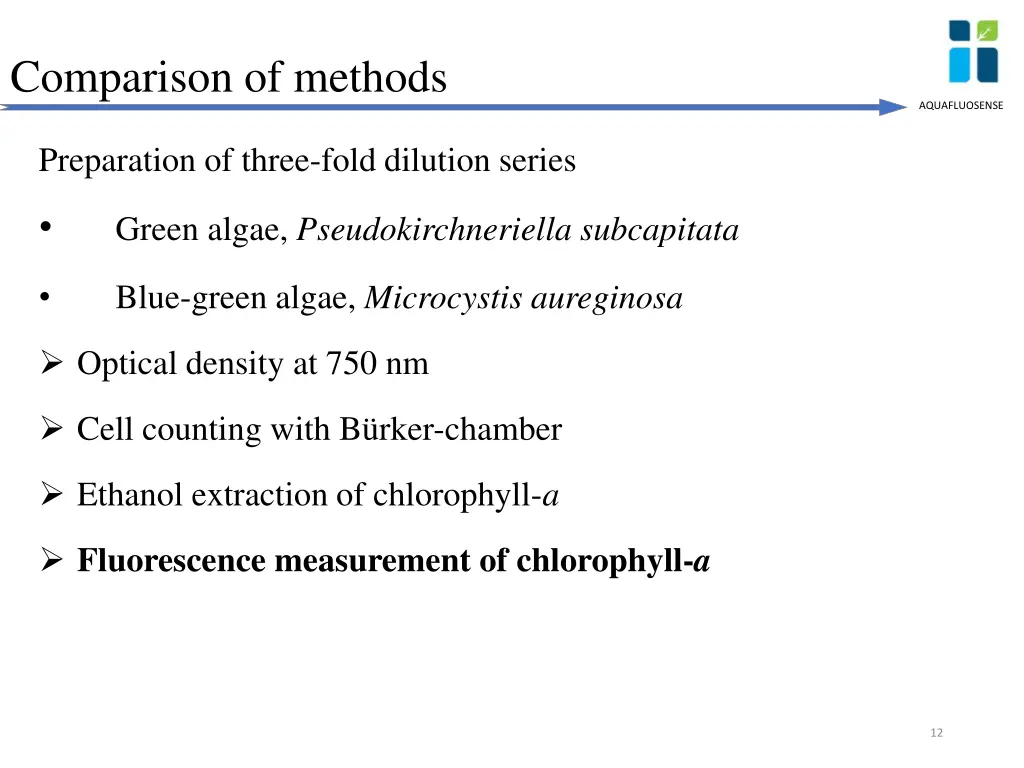 comparison of methods