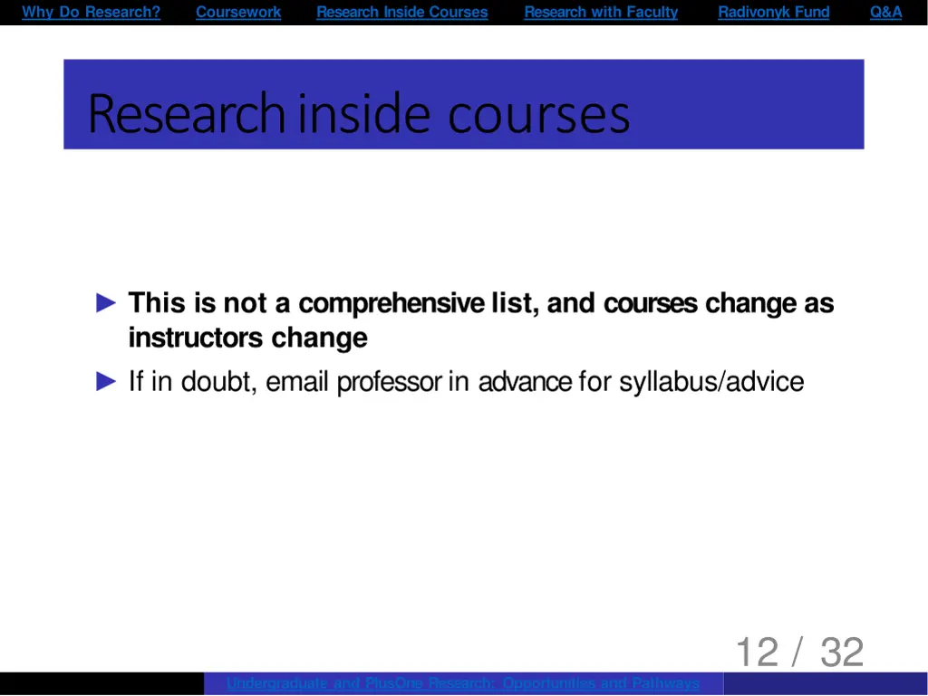 why do research 10