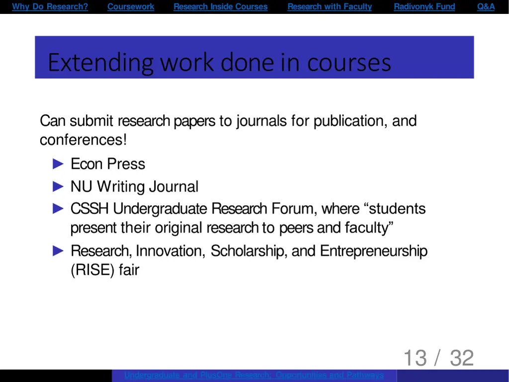 why do research 11