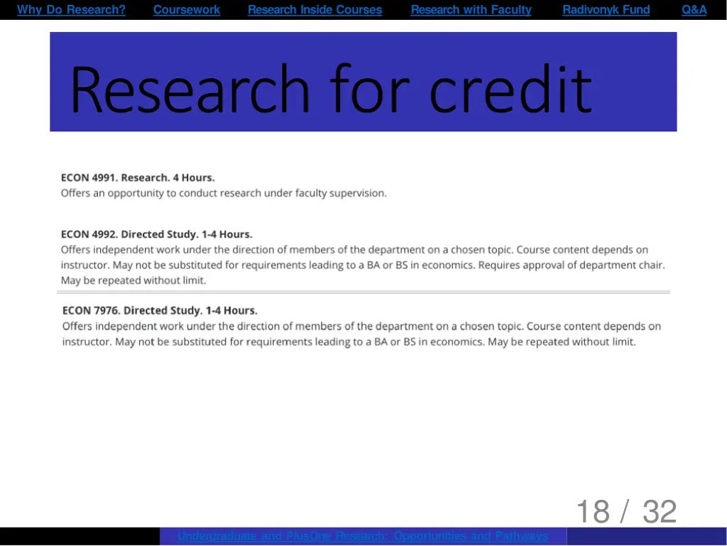 why do research 16