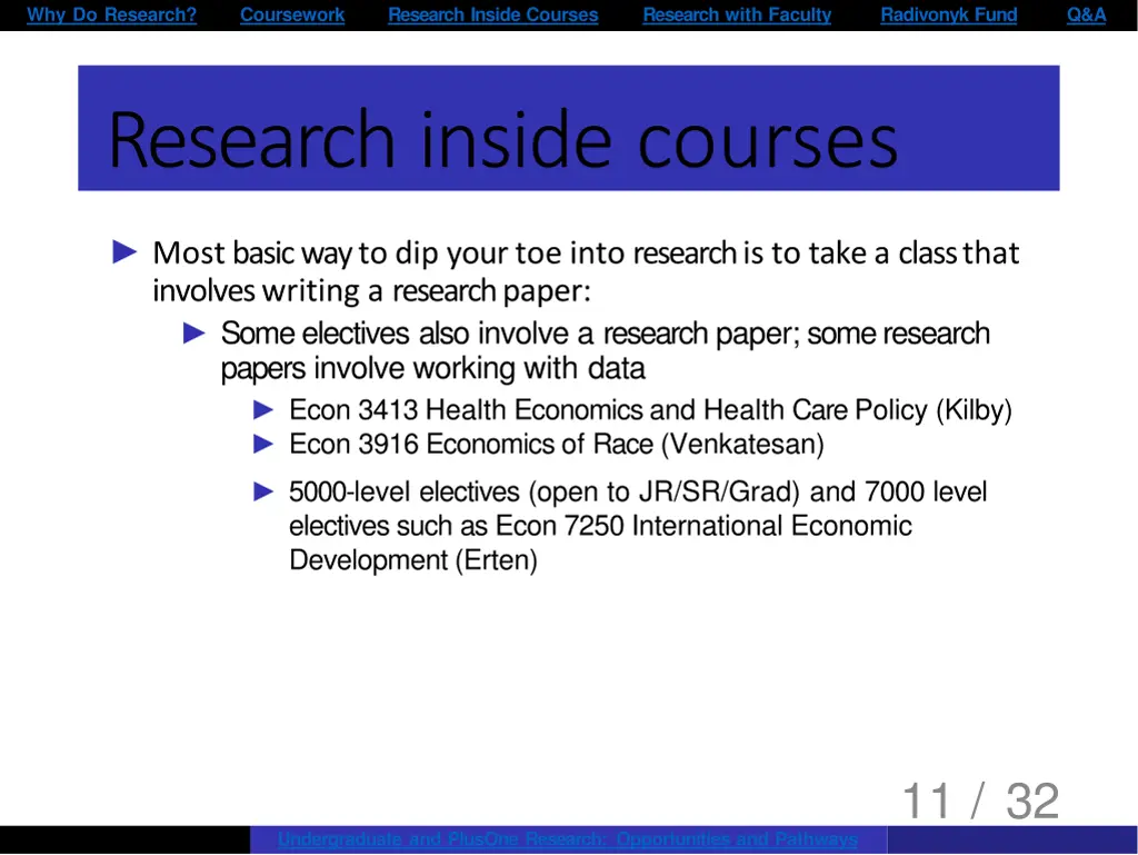 why do research 9