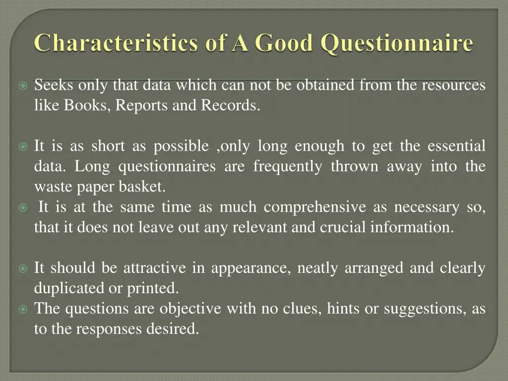seeks only that data which can not be obtained