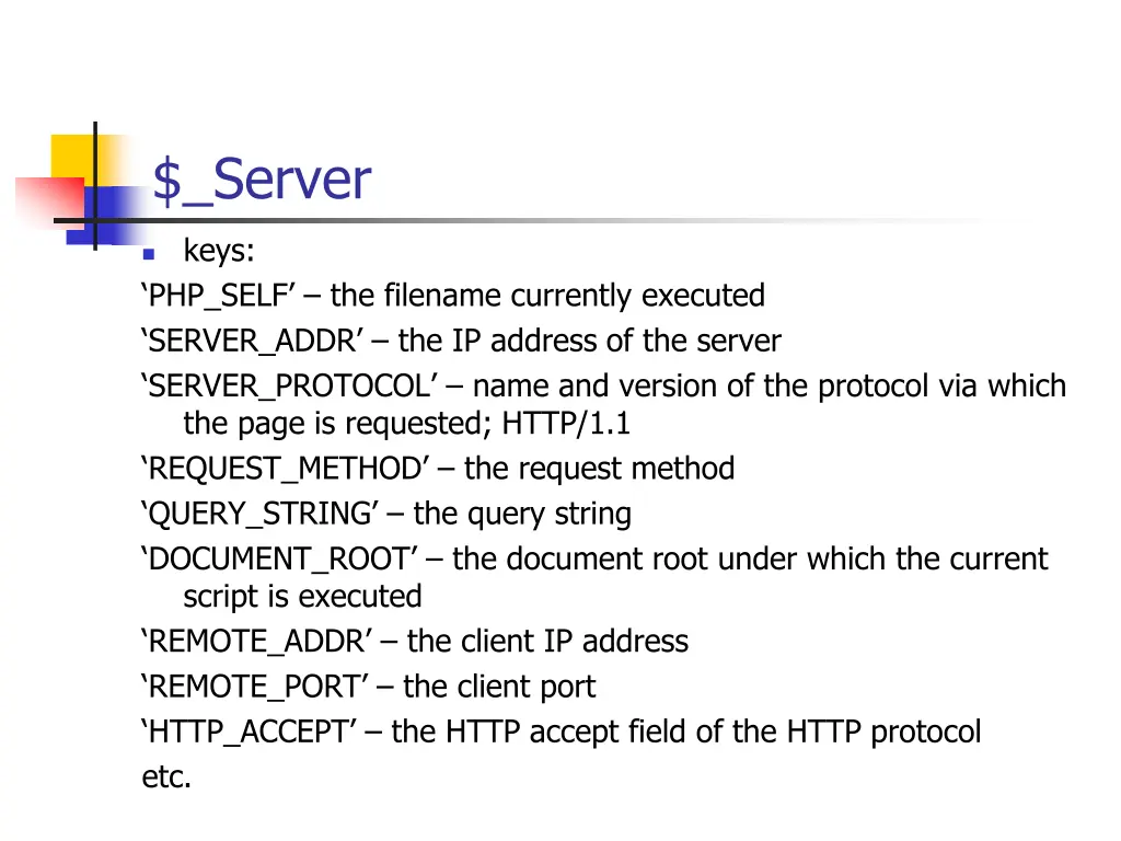 server