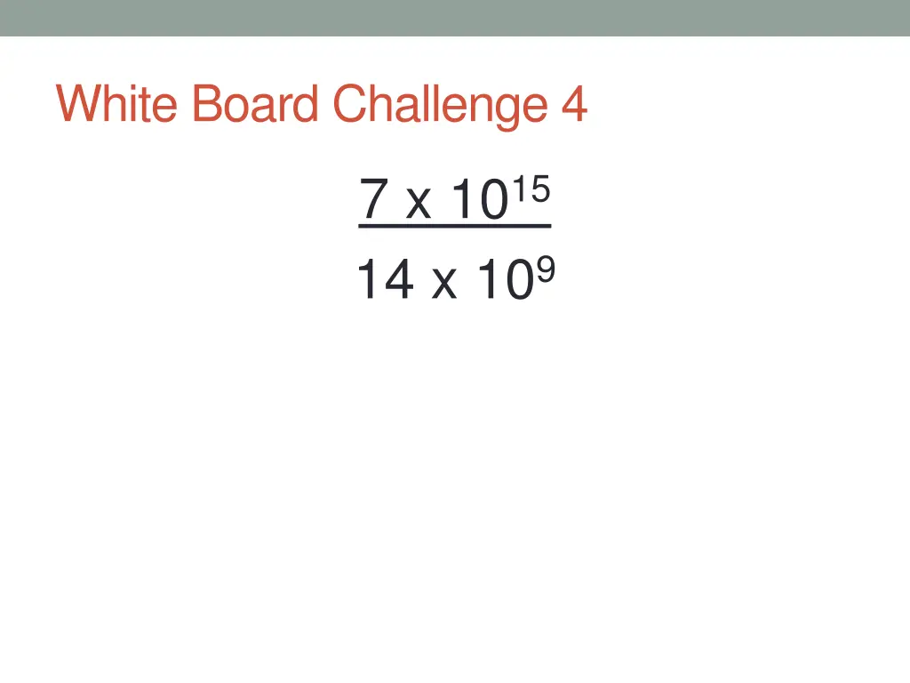 white board challenge 4