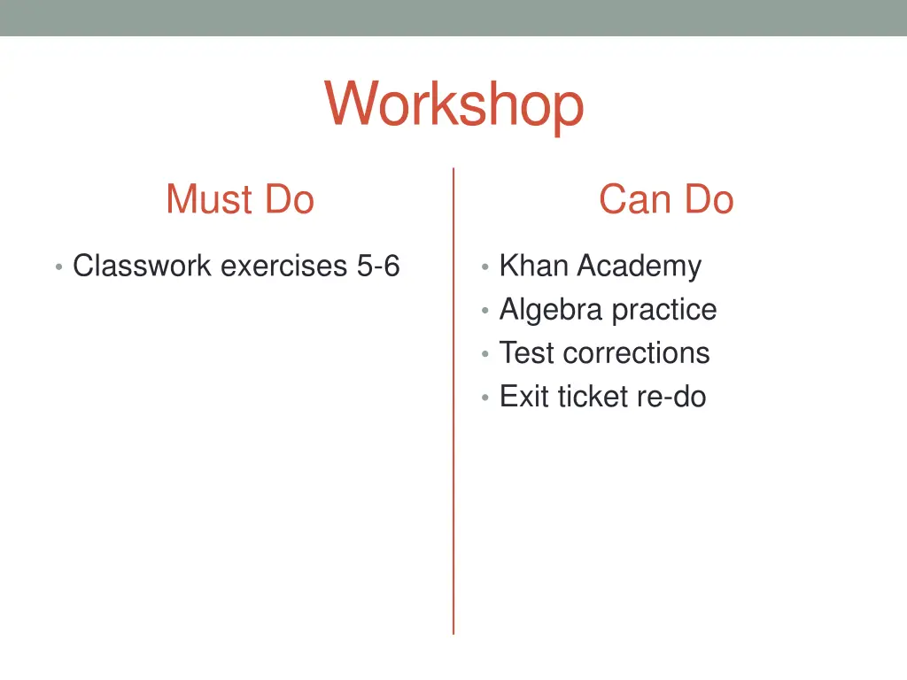workshop