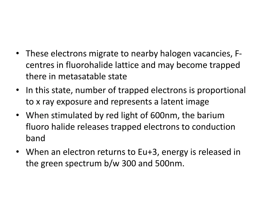 these electrons migrate to nearby halogen