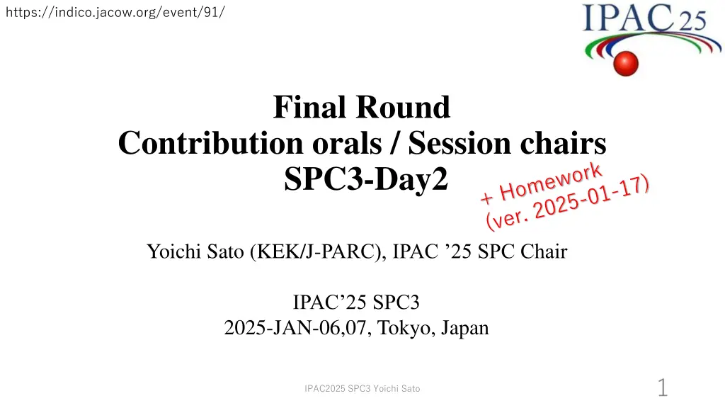https indico jacow org event 91
