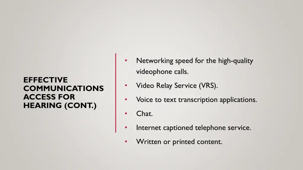 networking speed for the high quality videophone