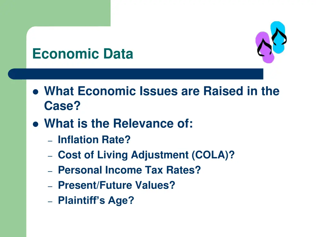 economic data