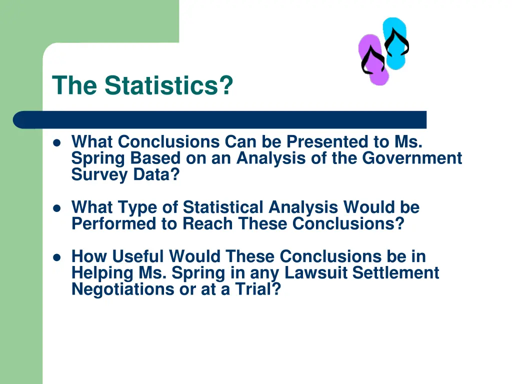 the statistics