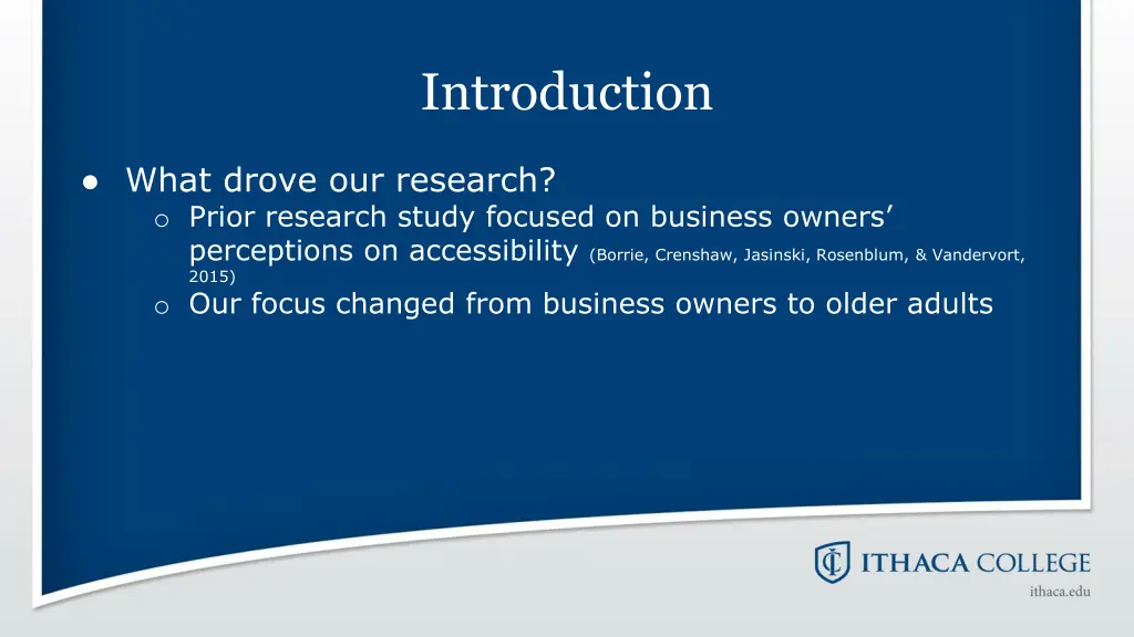introduction