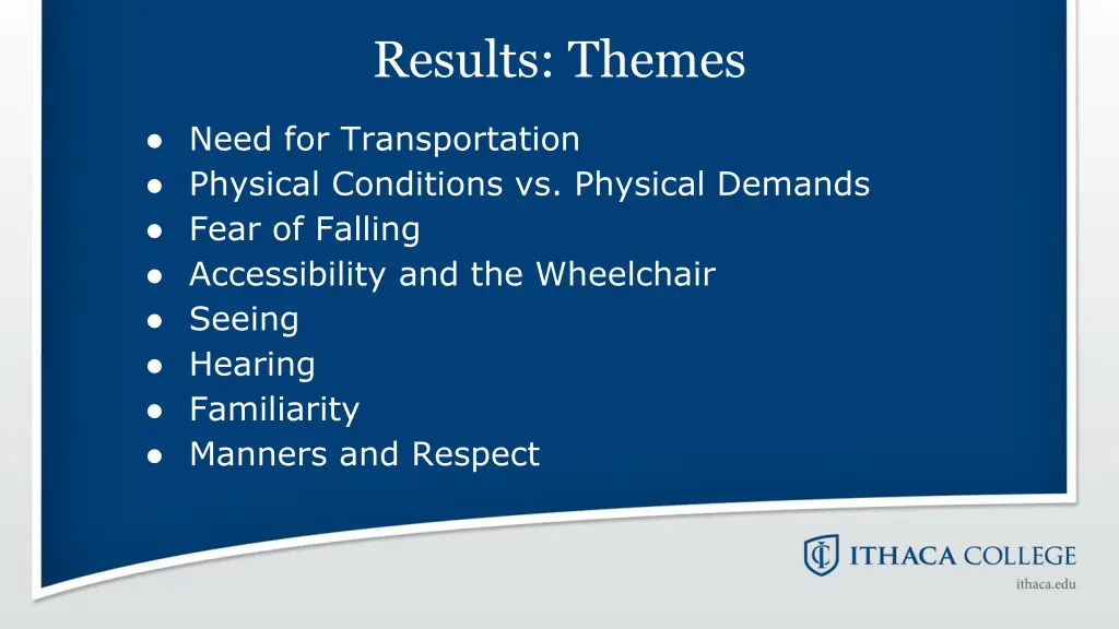 results themes