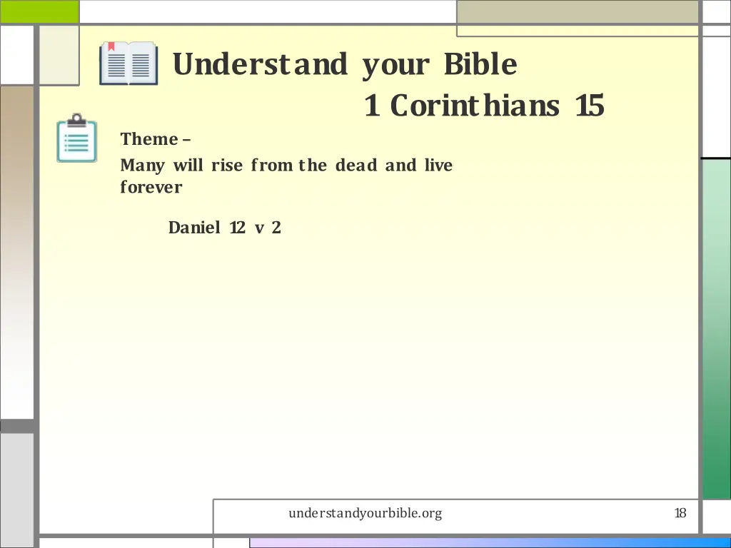 understand your bible 17