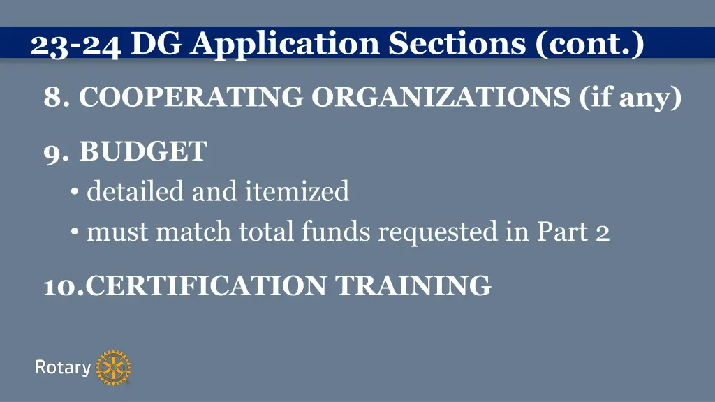 23 24 dg application sections cont 1