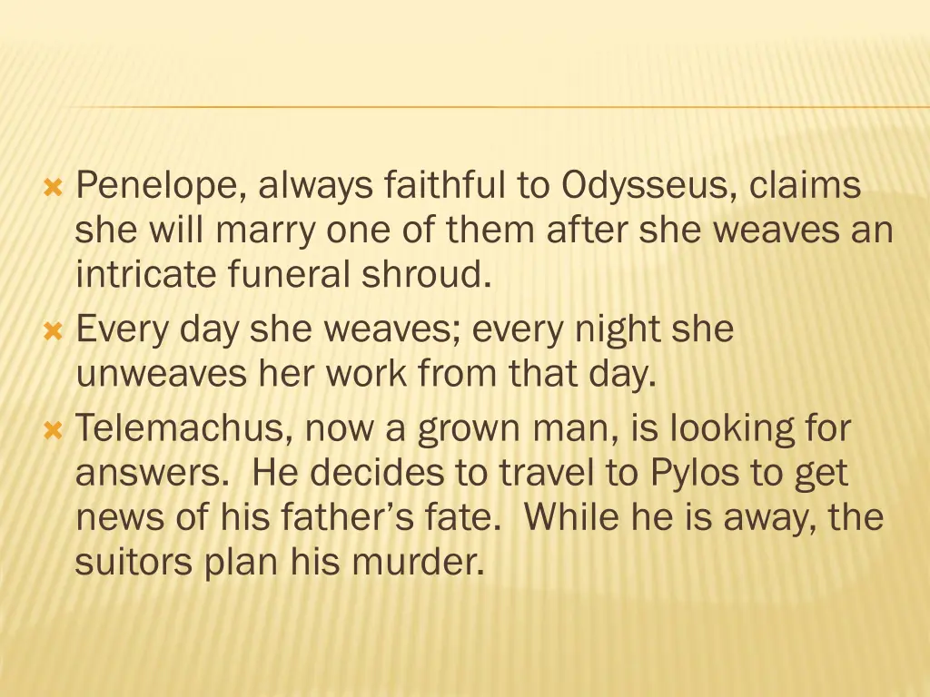 penelope always faithful to odysseus claims