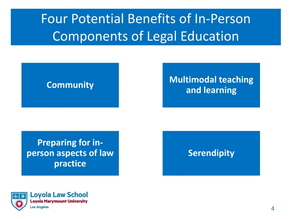 four potential benefits of in person components