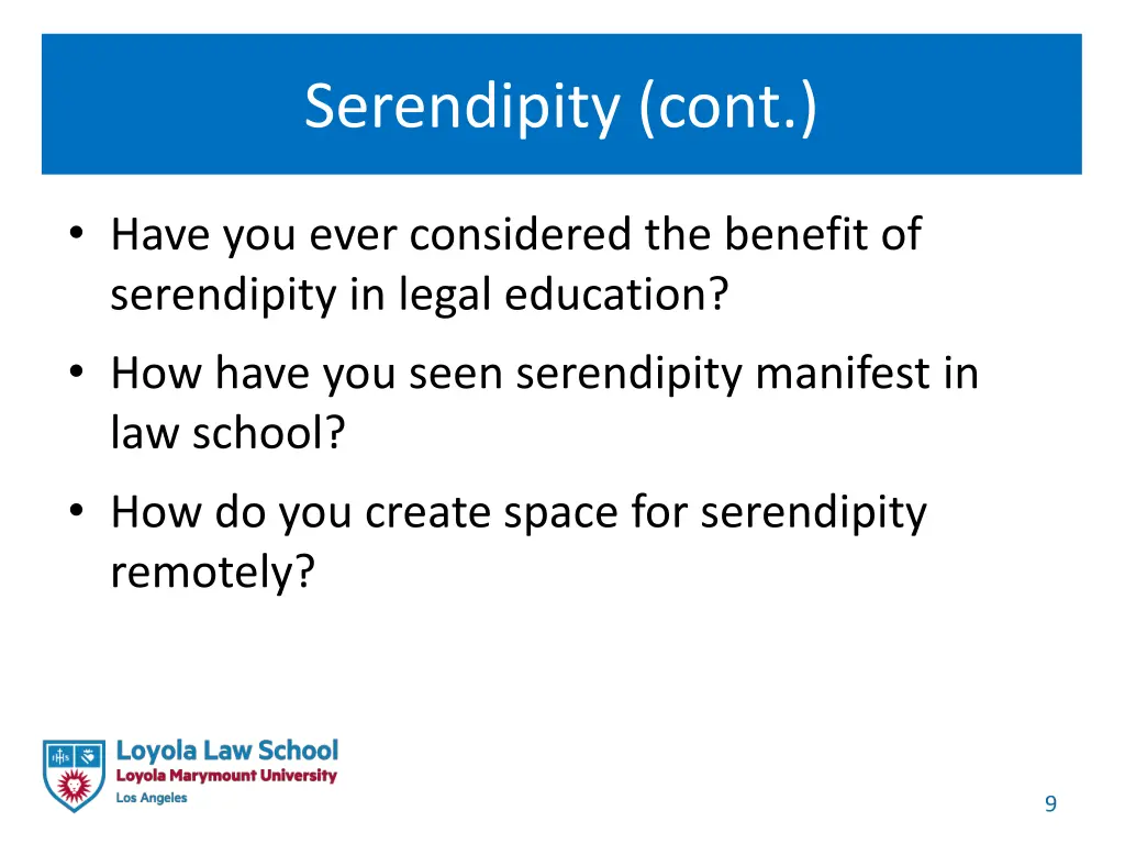serendipity cont