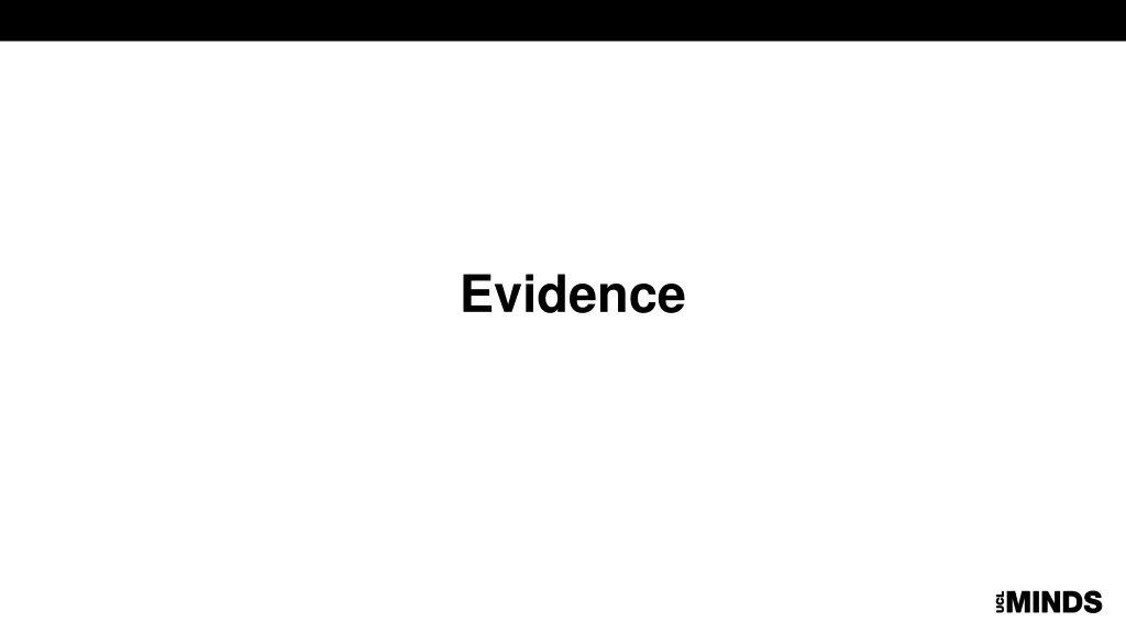 evidence