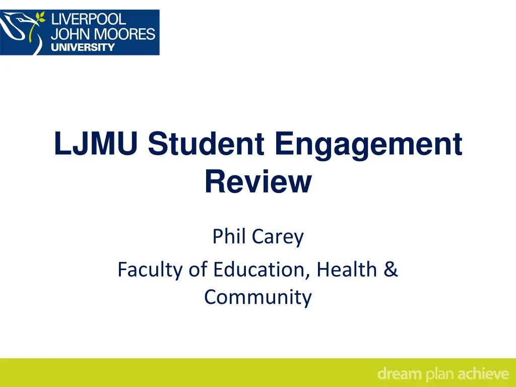 ljmu student engagement review