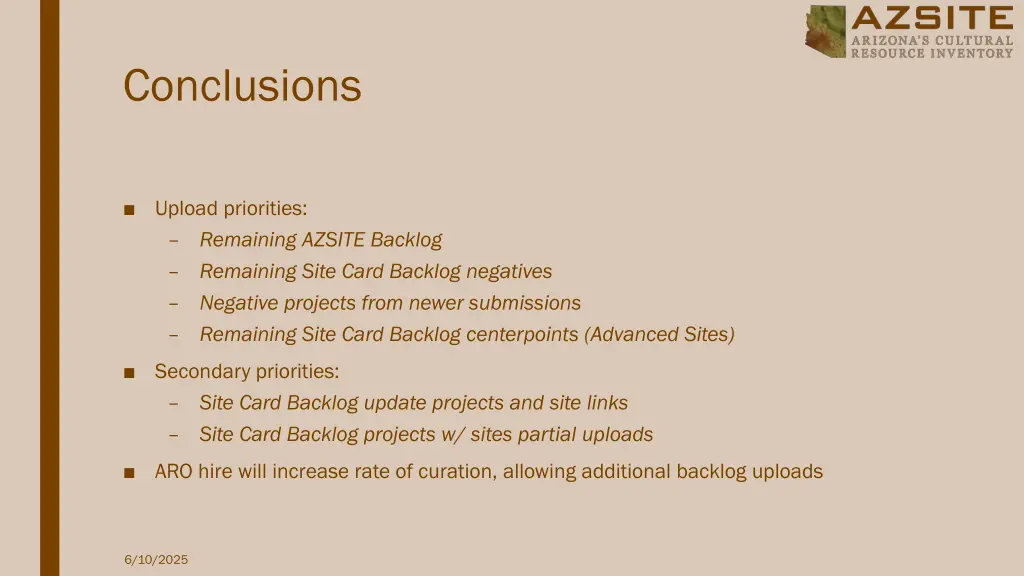 conclusions