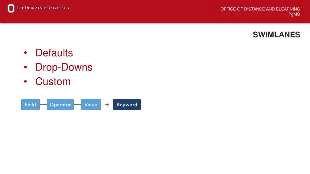 office of distance and elearning 11